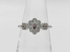 PD0.107ct FD0.30ct PT900 4.2g Ring