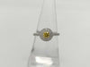 Tiffany&Co. Sorest YD0.25ct Melee Diamond PT950/Au750 3.8g Ring