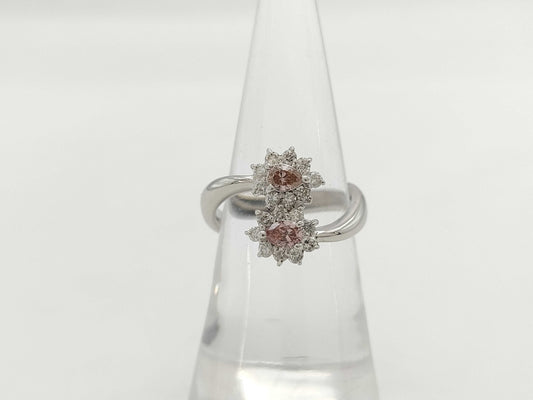 PD0.160/0.165ct FD0.40ct K18 5.1g Ring