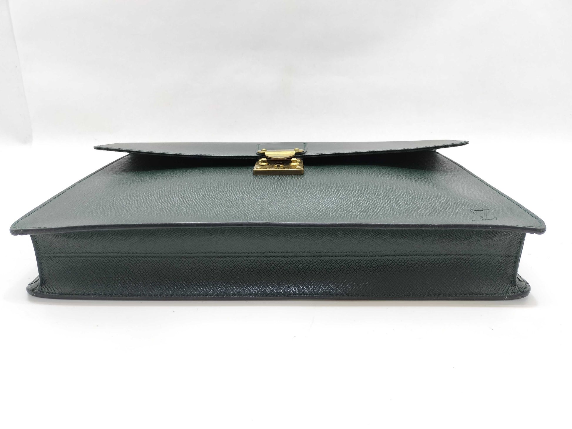 LOUIS VUITTON Epi LV Business Bag Green Epi Business Bag