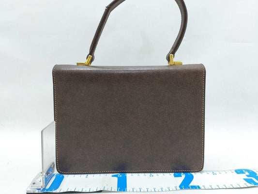 GUCCI GUCCI Handbag Brown Leather Handbag