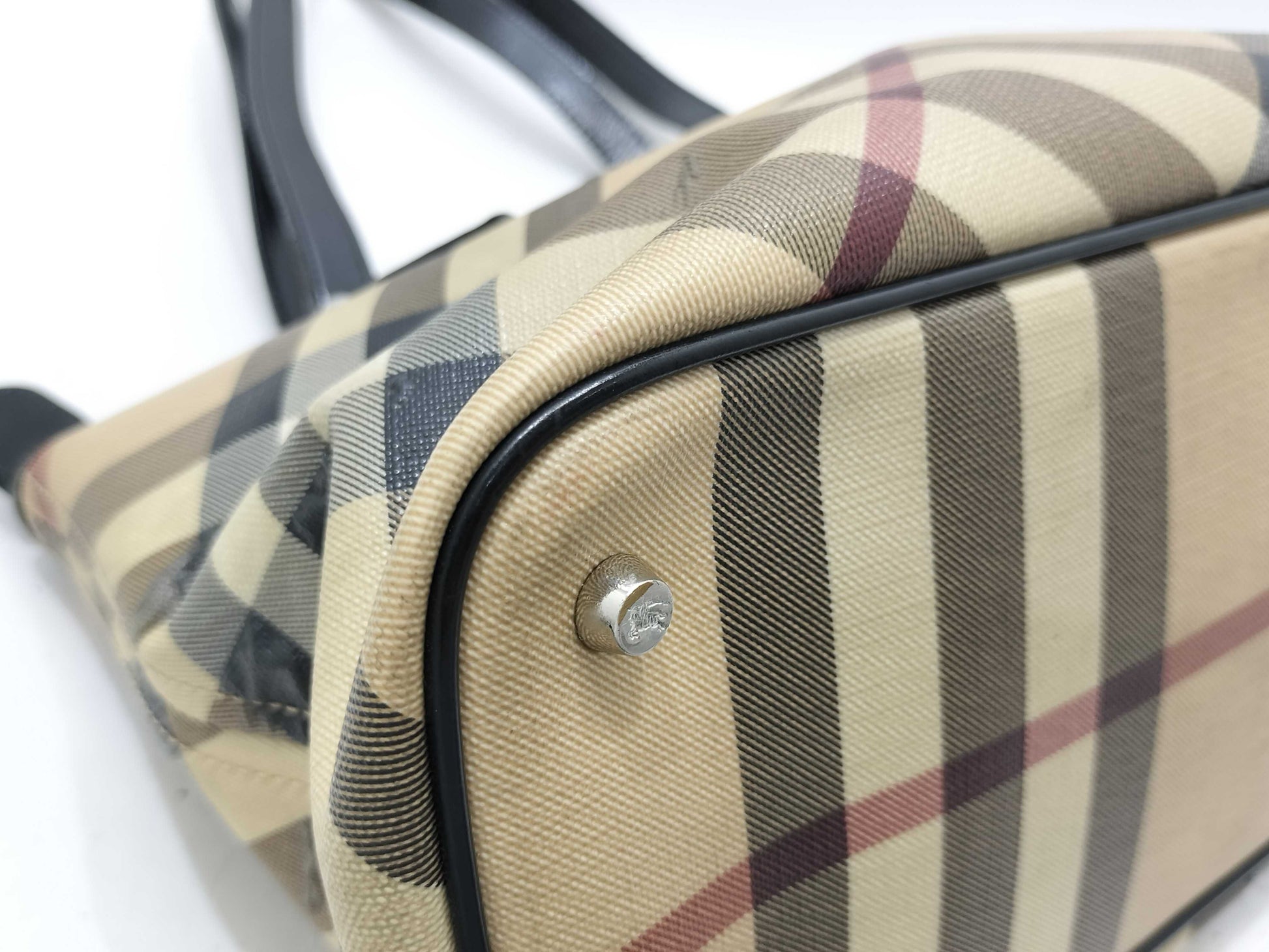 BURBERRY BURBERRY Tote Bag Nova Check Tote Bag