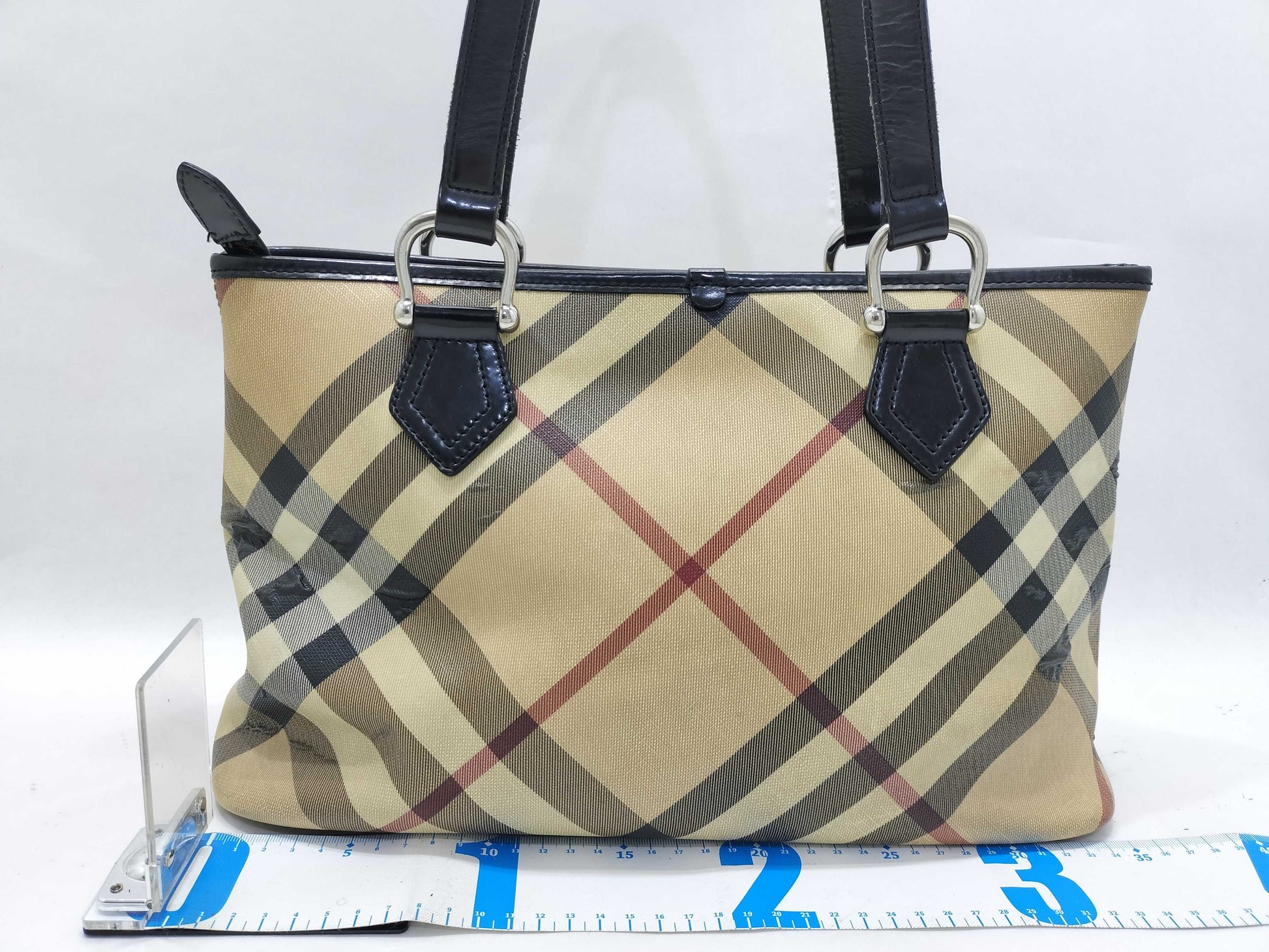 BURBERRY BURBERRY Tote Bag Nova Check Tote Bag