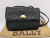 BALLY BALLY Shoulder Bag Quilted Black Shoulder Bag