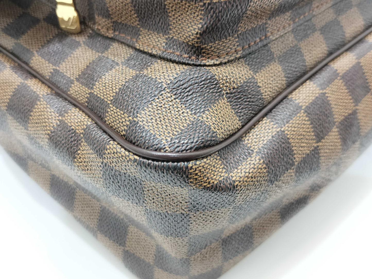 LOUIS VUITTON Damier Louis Vuitton Melville Shoulder Bag Damier Brown Shoulder Bag