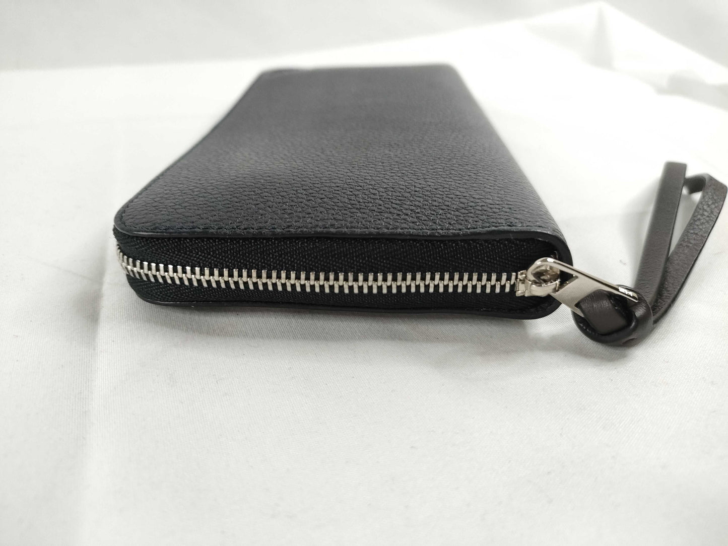 LOEWE Anagram Zip Around Wallet Long Wallet 061829 Navy Wallet