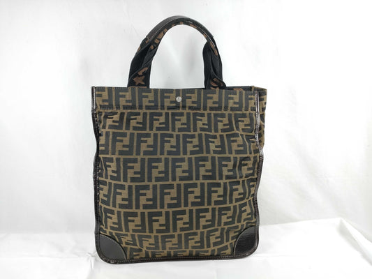 FENDI Zucca Pattern FENDI Canvas Zucca Tote Bag W31cm Tote Bag
