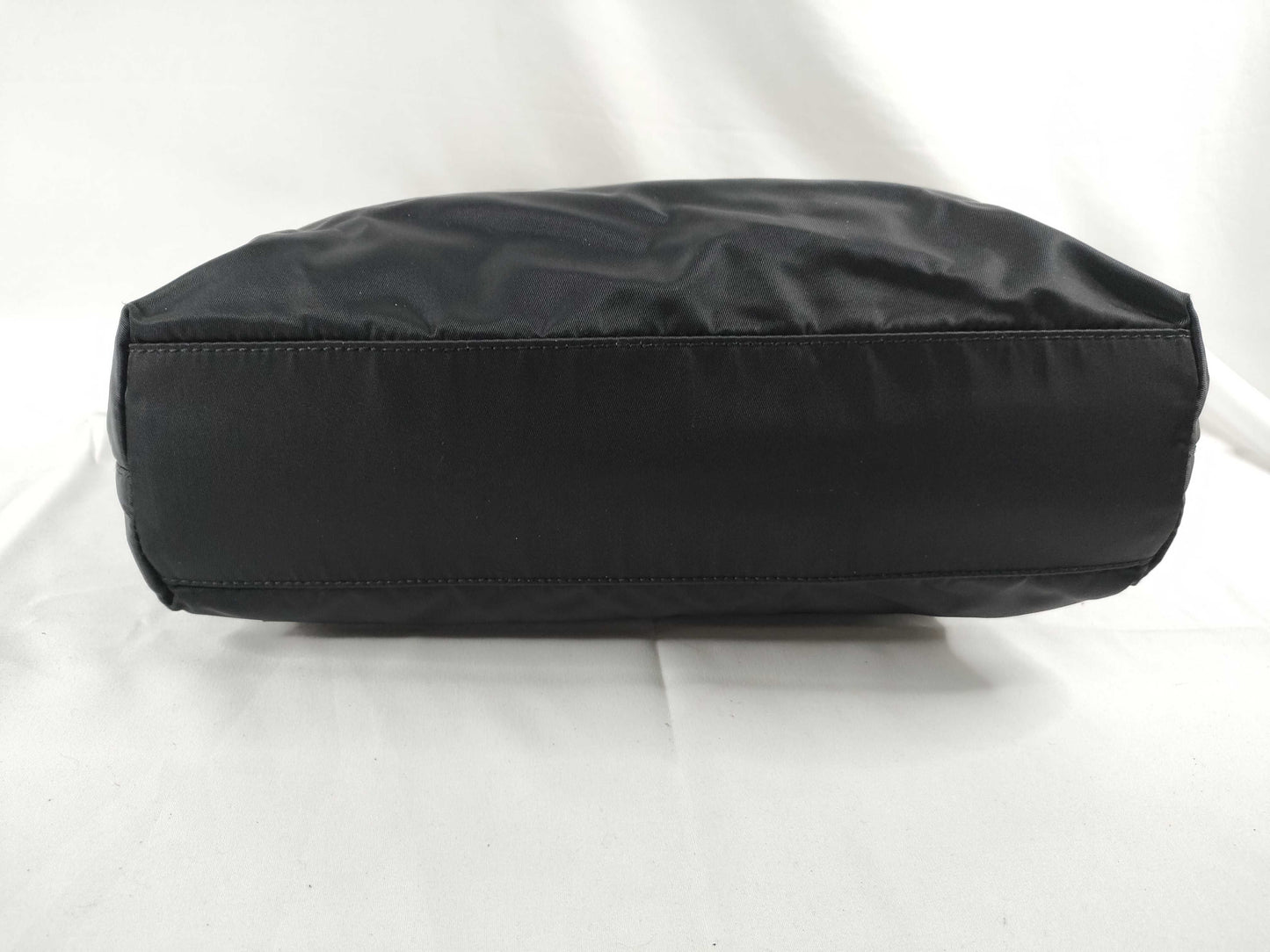 PRADA Nylon PRADA Nylon Triangle Logo Tote Bag Black W29cm Tote Bag