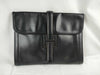 HERMES HERMES Jije GM Leather Clutch Bag Second Bag 〇P Engraved Black W34cm Clutch Bag