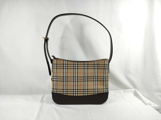 BURBERRY BURBERRY Novacheck One Shoulder Bag Brown W27cm Shoulder Bag