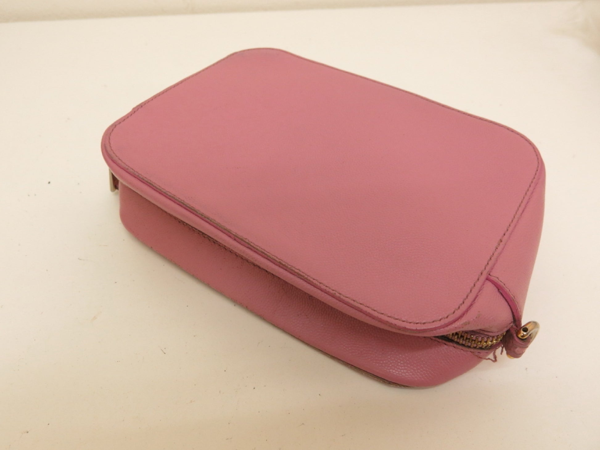 FURLA FURLA 4-Point Mountain Leather Shoulder Clutch Hand Tote Bag Shoulder Bag