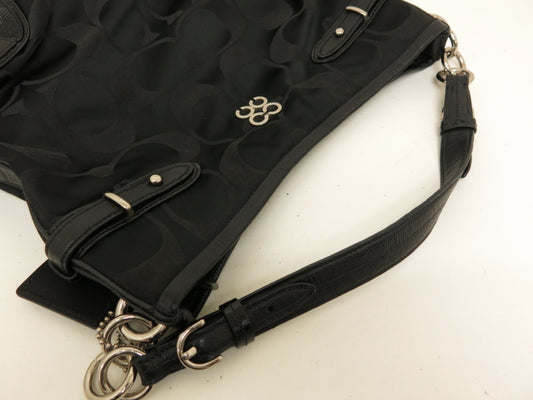 COACH COACH 4-Point Signature Canvas and Leather Tote Handbag