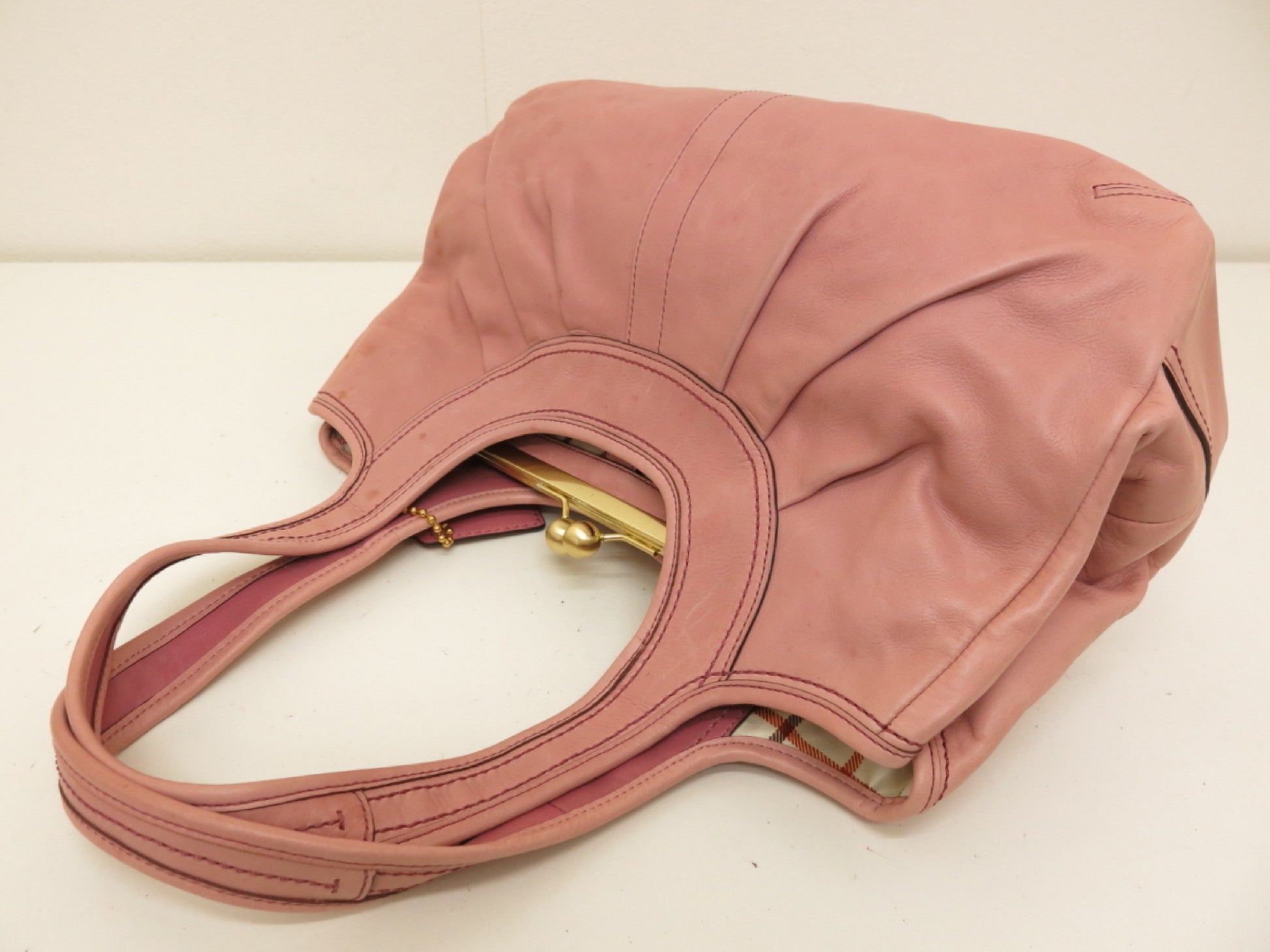COACH COACH 6-Point Mountain Signature Canvas Leather Shoulder Clutch Tote Handbag Shoulder Bag