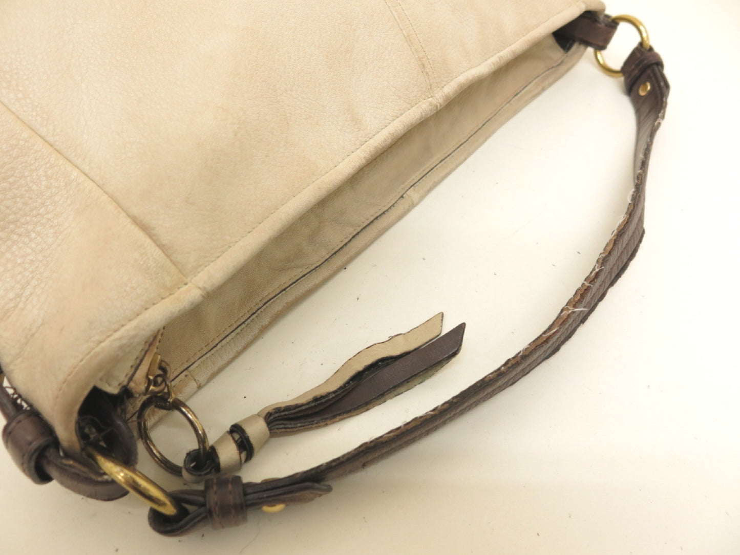COACH COACH 6-Point Mountain Signature Canvas Leather Shoulder Clutch Tote Handbag Shoulder Bag