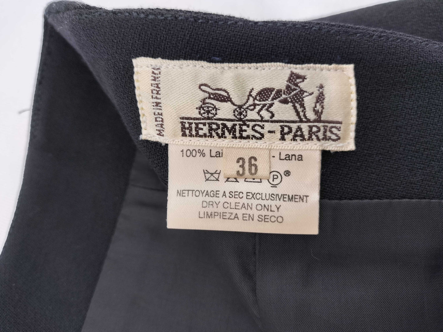 HERMES HERMES Wool Skirt Skirt