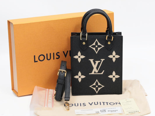 LOUIS VUITTON Monogram Unplanted Petit Sack Plastic M81416 Shoulder Bag
