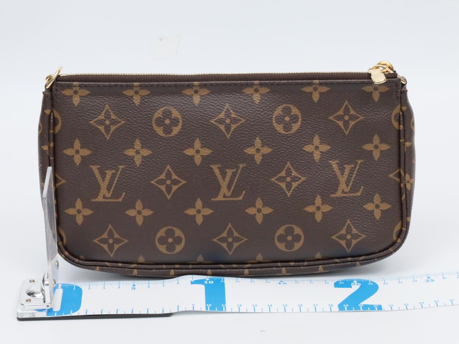 LOUIS VUITTON Monogram Multi Pochette Accessoir RFID Tag Shoulder Bag