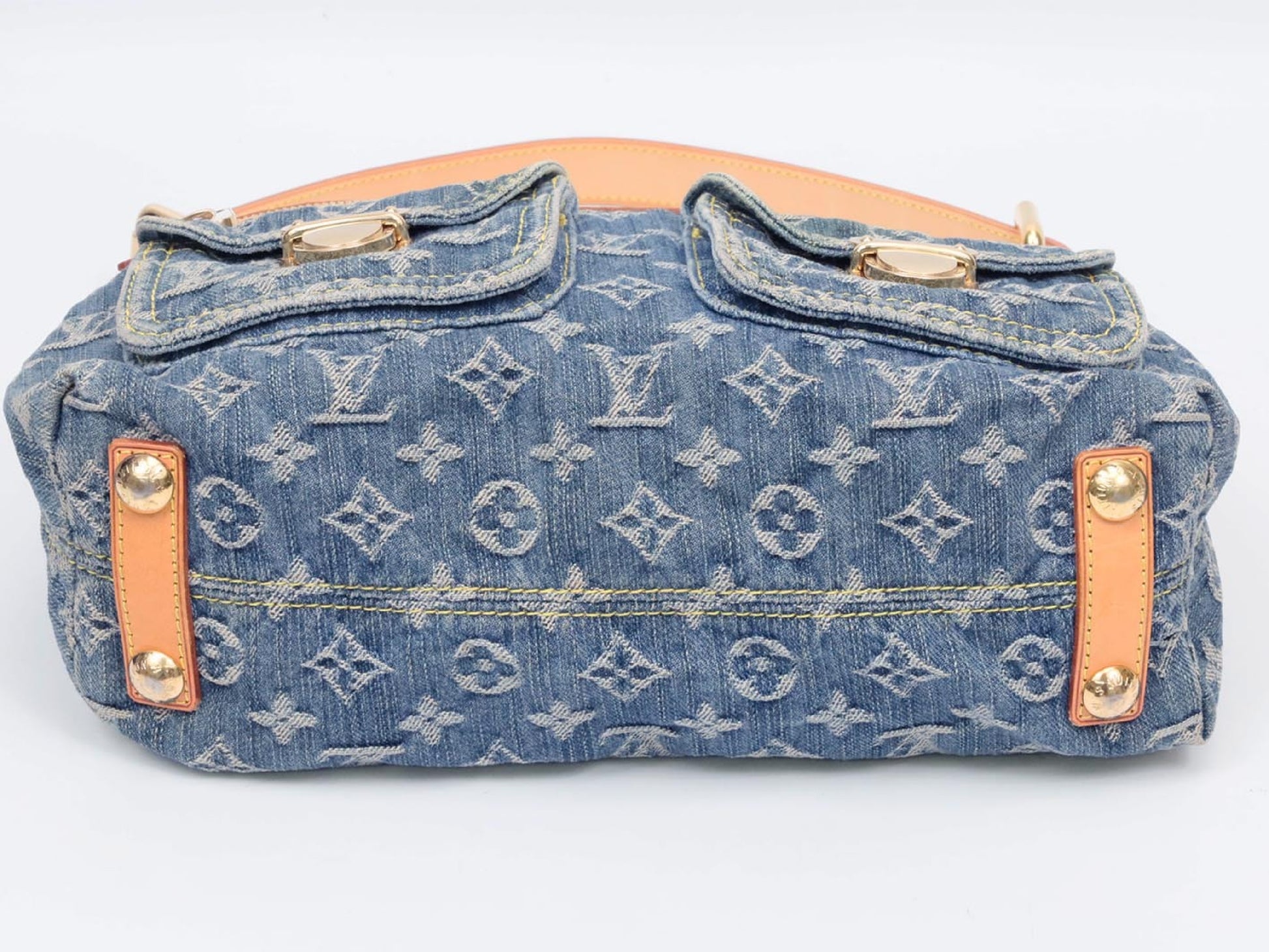 LOUIS VUITTON Monogram Denim Baggy PM M95049 Shoulder Bag