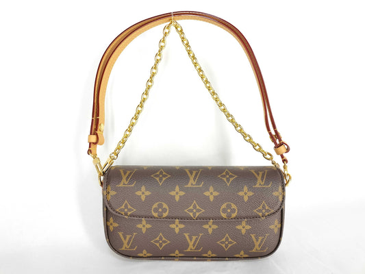 LOUIS VUITTON Monogram LOUIS VUITTON Louis Vuitton Wallet On-Chain Ivy Monogram RFID Model 2WAY Shoulder Bag M81911 Shoulder Bag