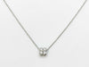 Tiffany&Co. Floral Motif 4PD PT950 3.4g Necklace
