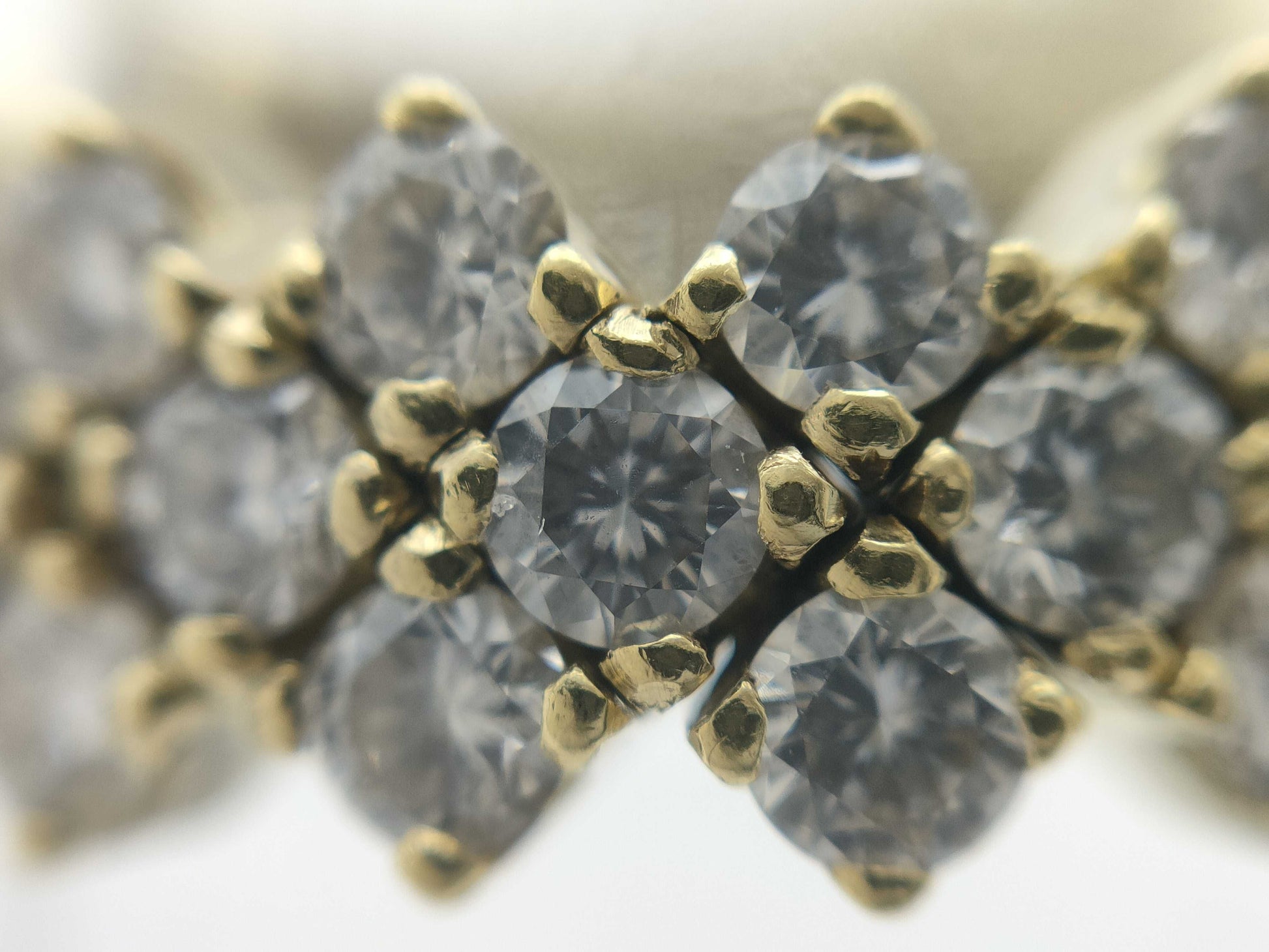 Diamond K18 7.8g Ring