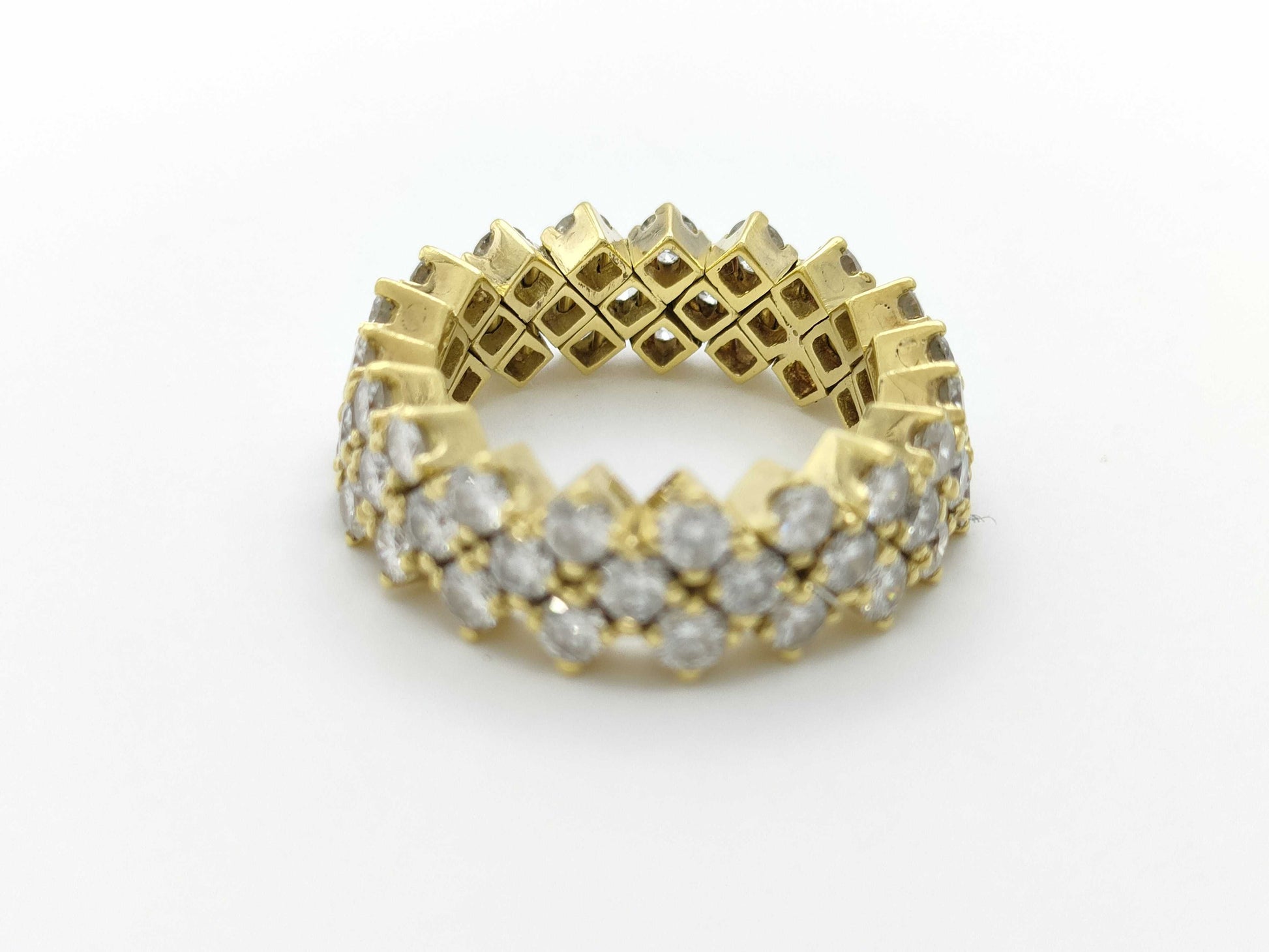 Diamond K18 7.8g Ring