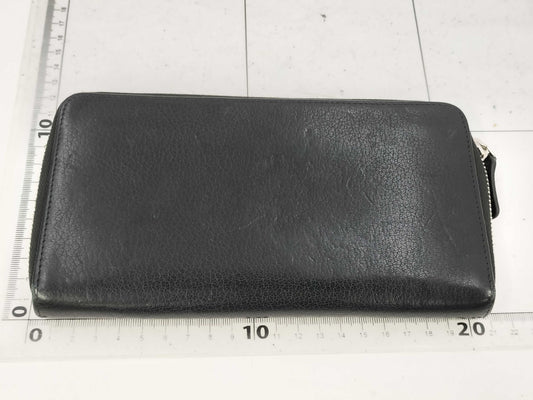 CHANEL CHANEL Coco Mark Round Zip Wallet