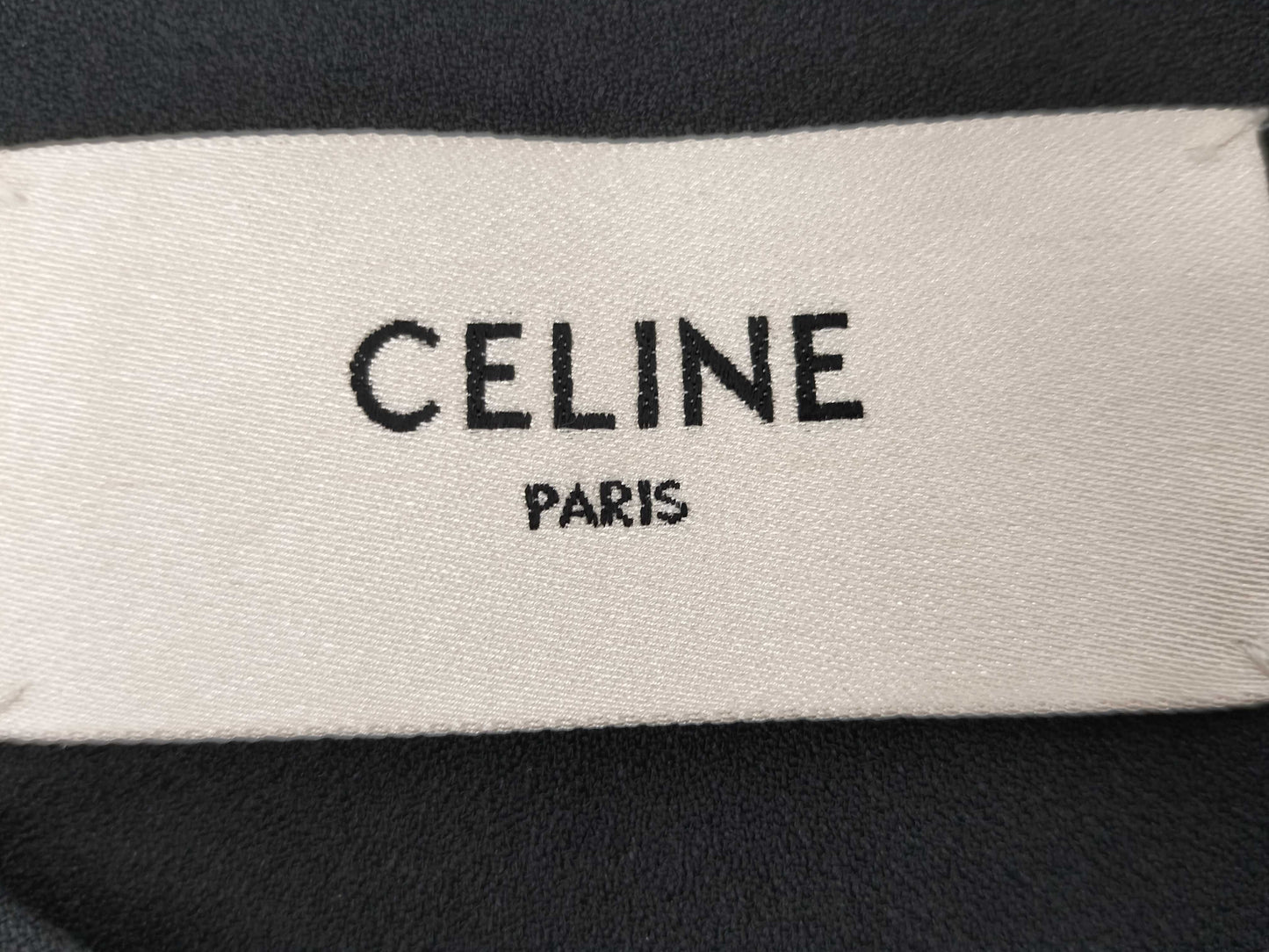 CELINE Celine Triomph Button Dress Size 36 S