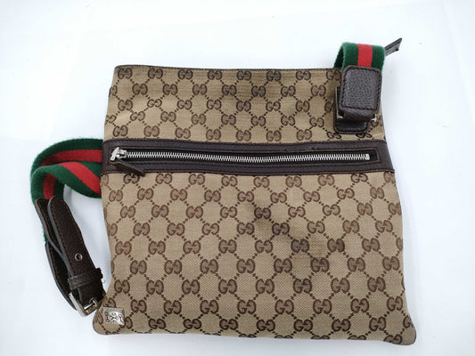 GUCCI Gucci GG Canvas Shoulder Bag