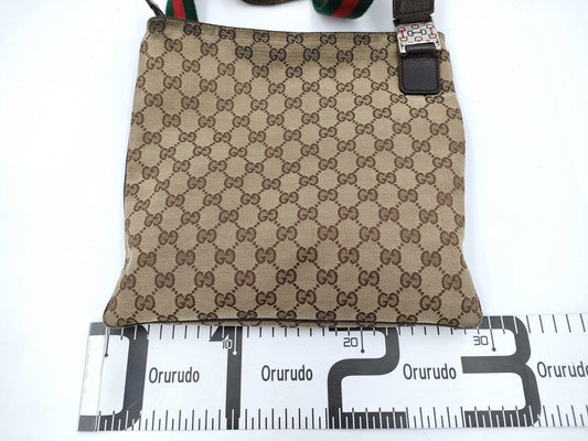 GUCCI Gucci GG canvas shoulder bag