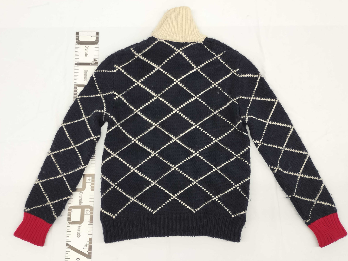 GUCCI Gucci Zip-Up Driver's Knit Men's SIZE S Top