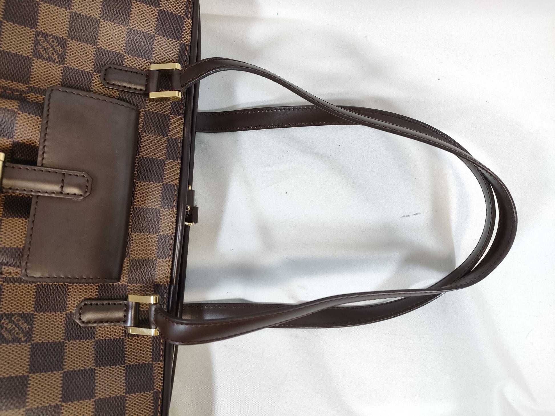 LOUIS VUITTON Damier LV Damier Manosque Back Tote Bag