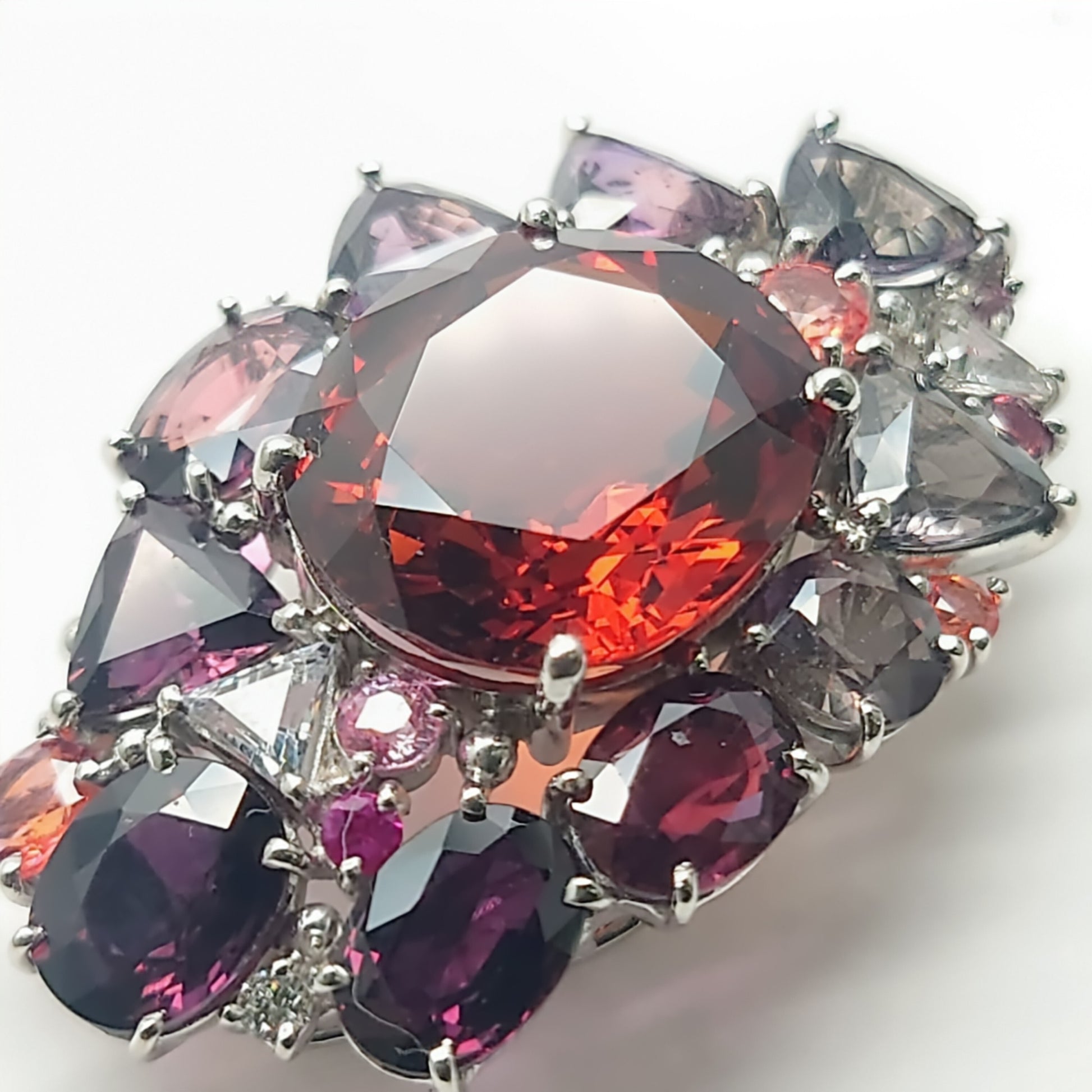 G13.40ct D0.09ct PT900 14.3g Pendant Top