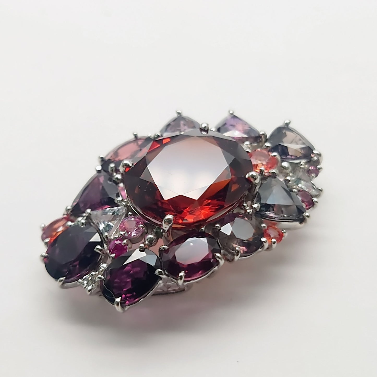 G13.40ct D0.09ct PT900 14.3g Pendant Top