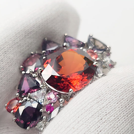 G13.40ct D0.09ct PT900 14.3g Pendant Top