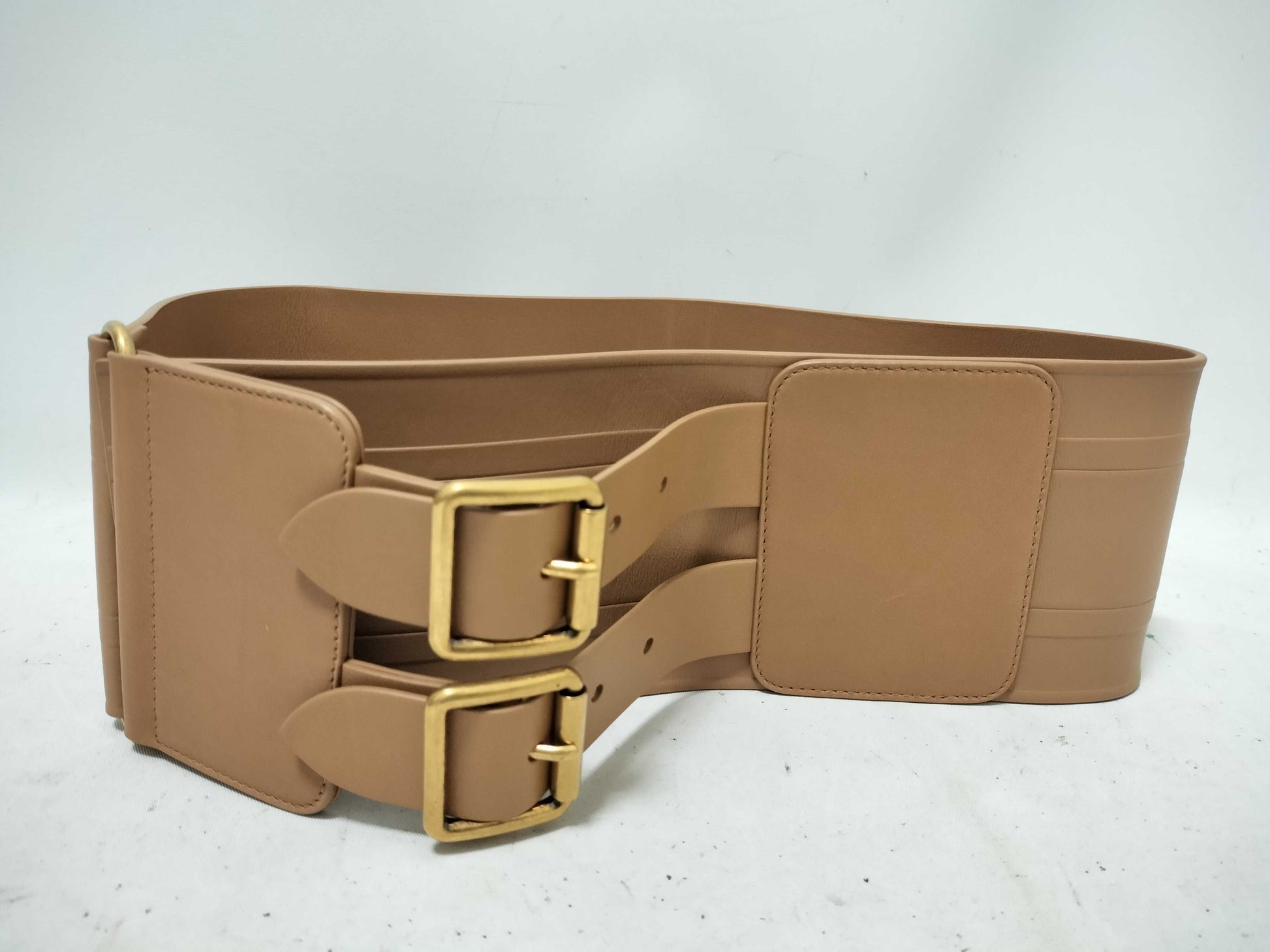 Dior Leather GP Belt 75 Beige Belt