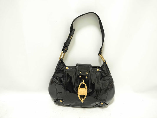 Salvatore Ferragamo Hobo Shoulder Bag Black Shoulder Bag