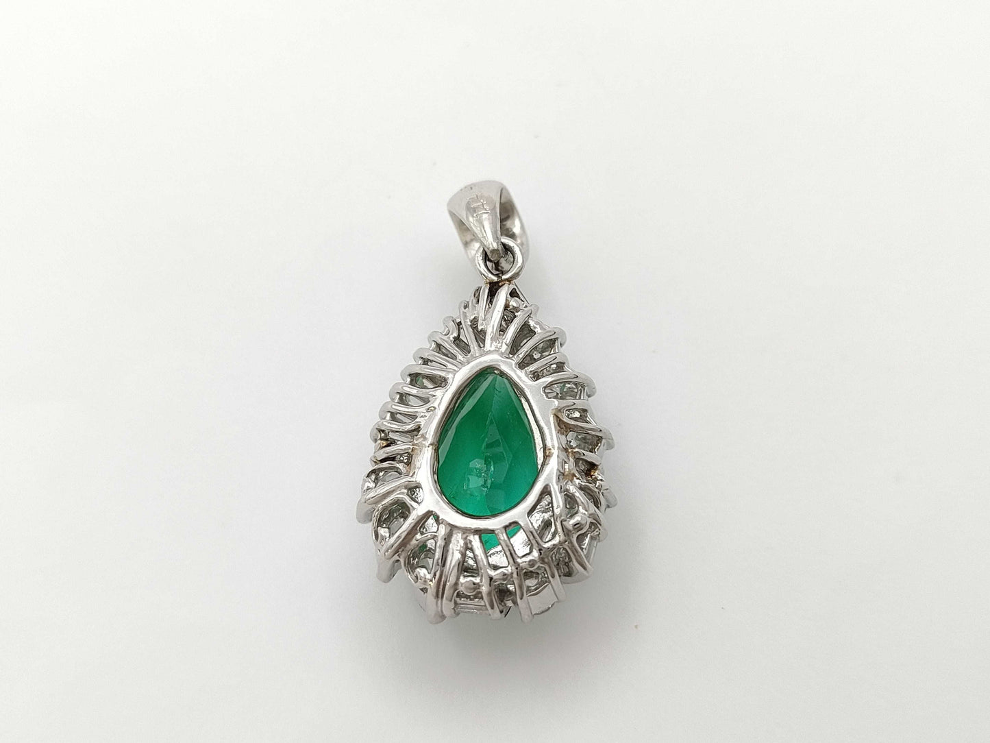 E4.50ct D1.44ct Pt900 9.4g Pendant Top