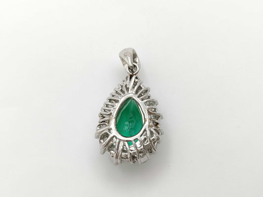 E4.50ct D1.44ct Pt900 9.4g Pendant Top