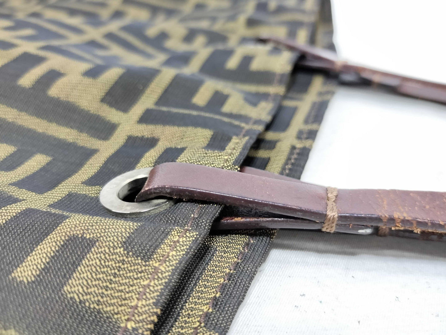 FENDI Zucca Pattern Zucca Tote Bag