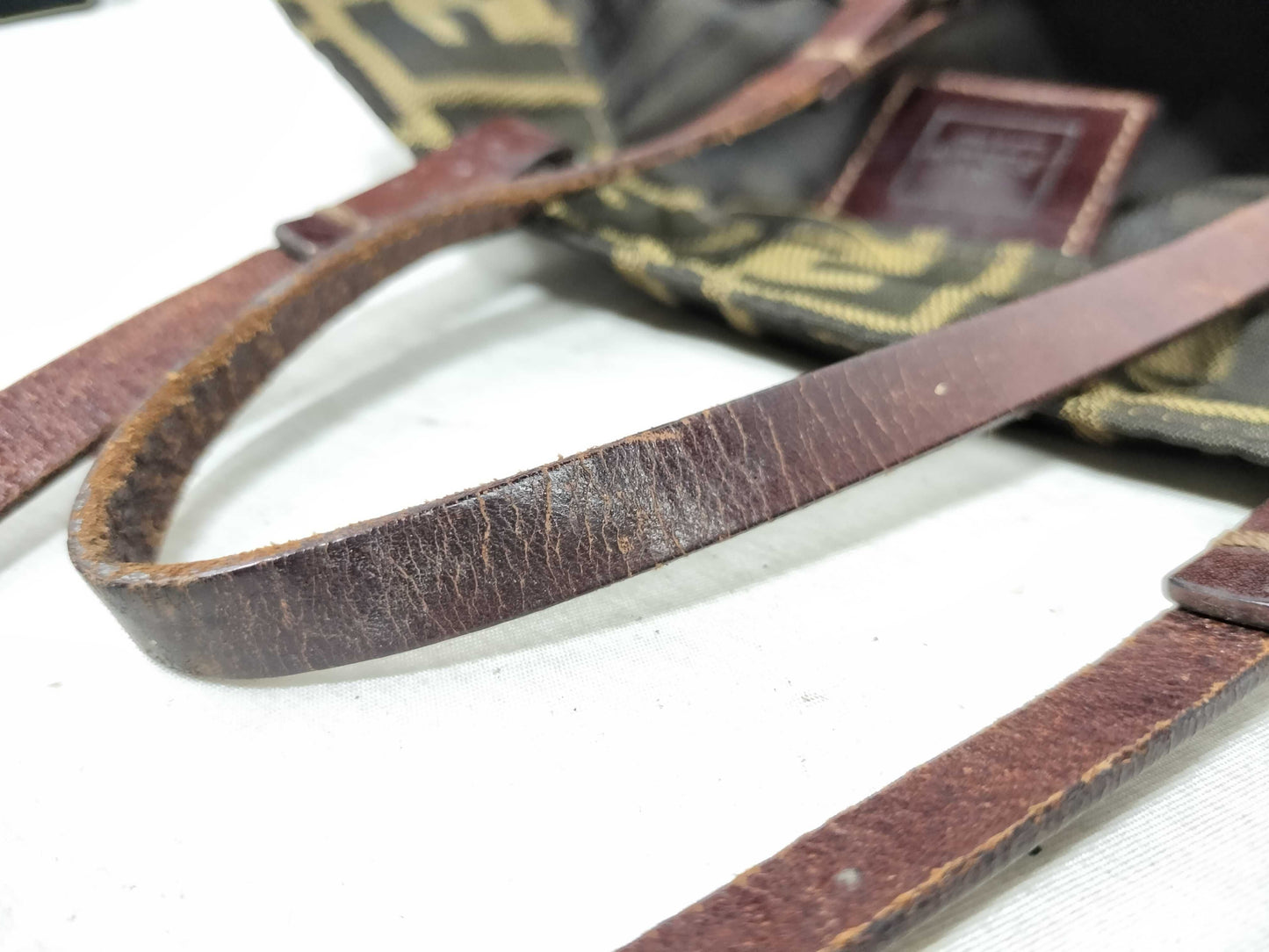 FENDI Zucca Pattern Zucca Tote Bag