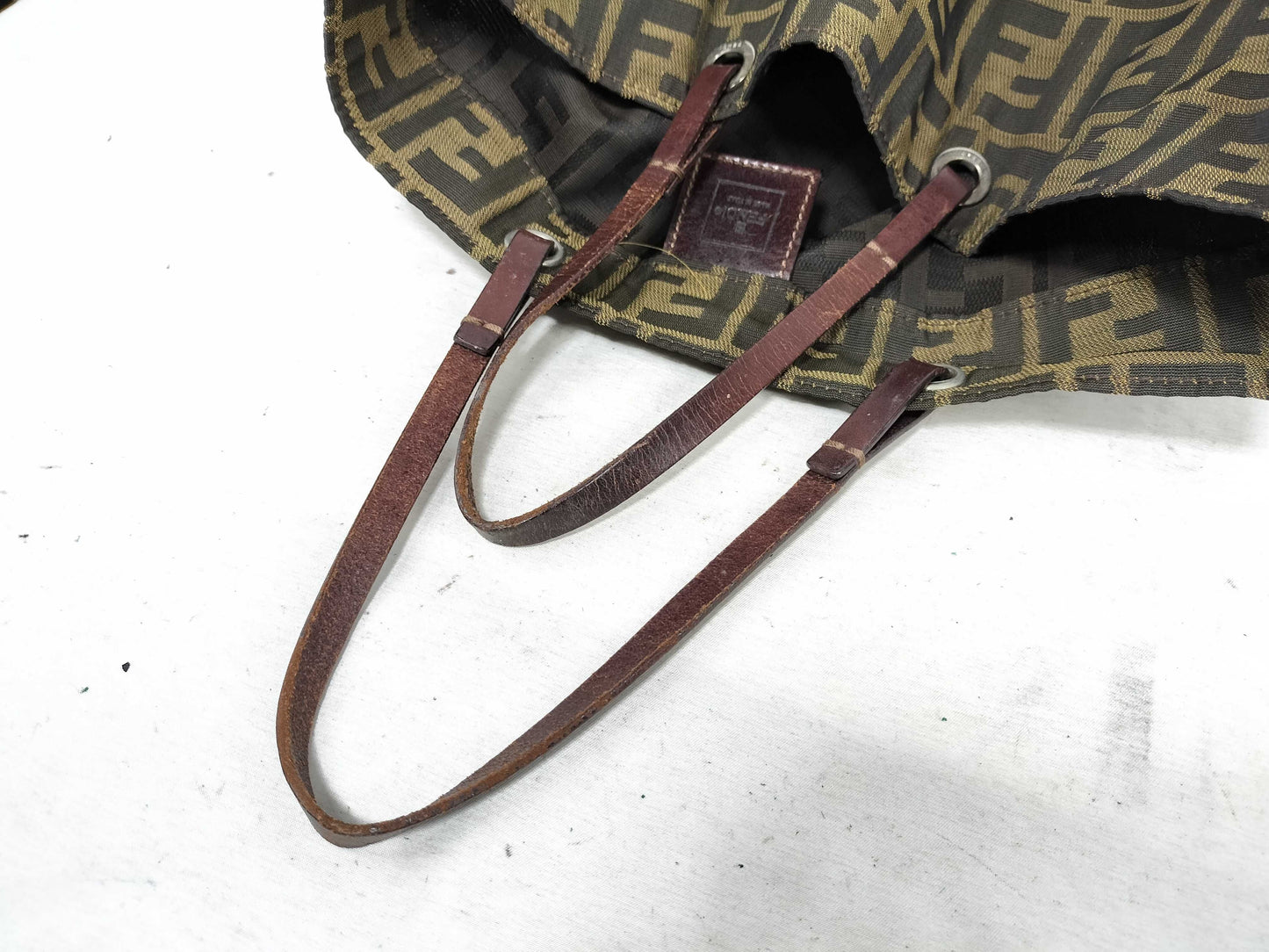 FENDI Zucca Pattern Zucca Tote Bag