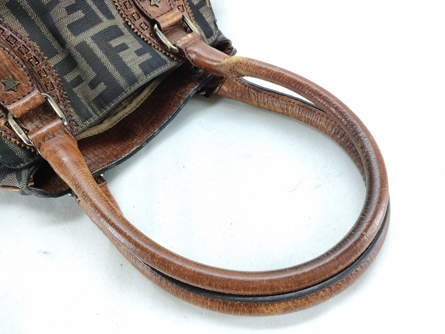 FENDI Zucca Print Zucca Handbag