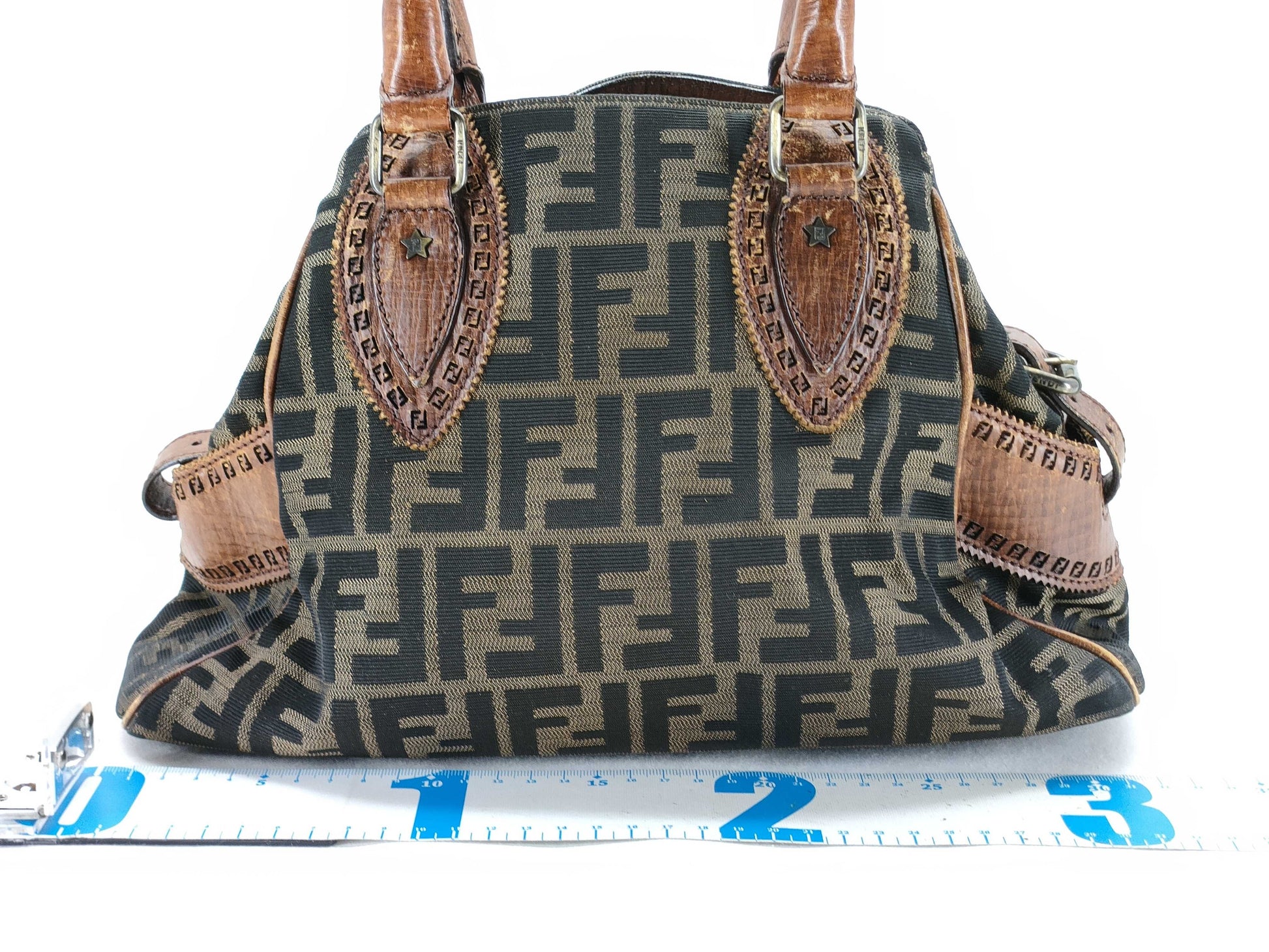 FENDI Zucca Print Zucca Handbag