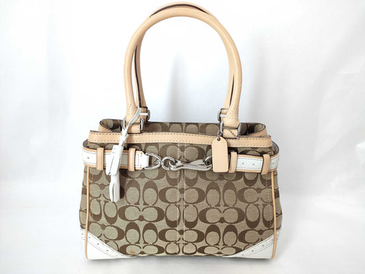 COACH Signature Signature Handbag