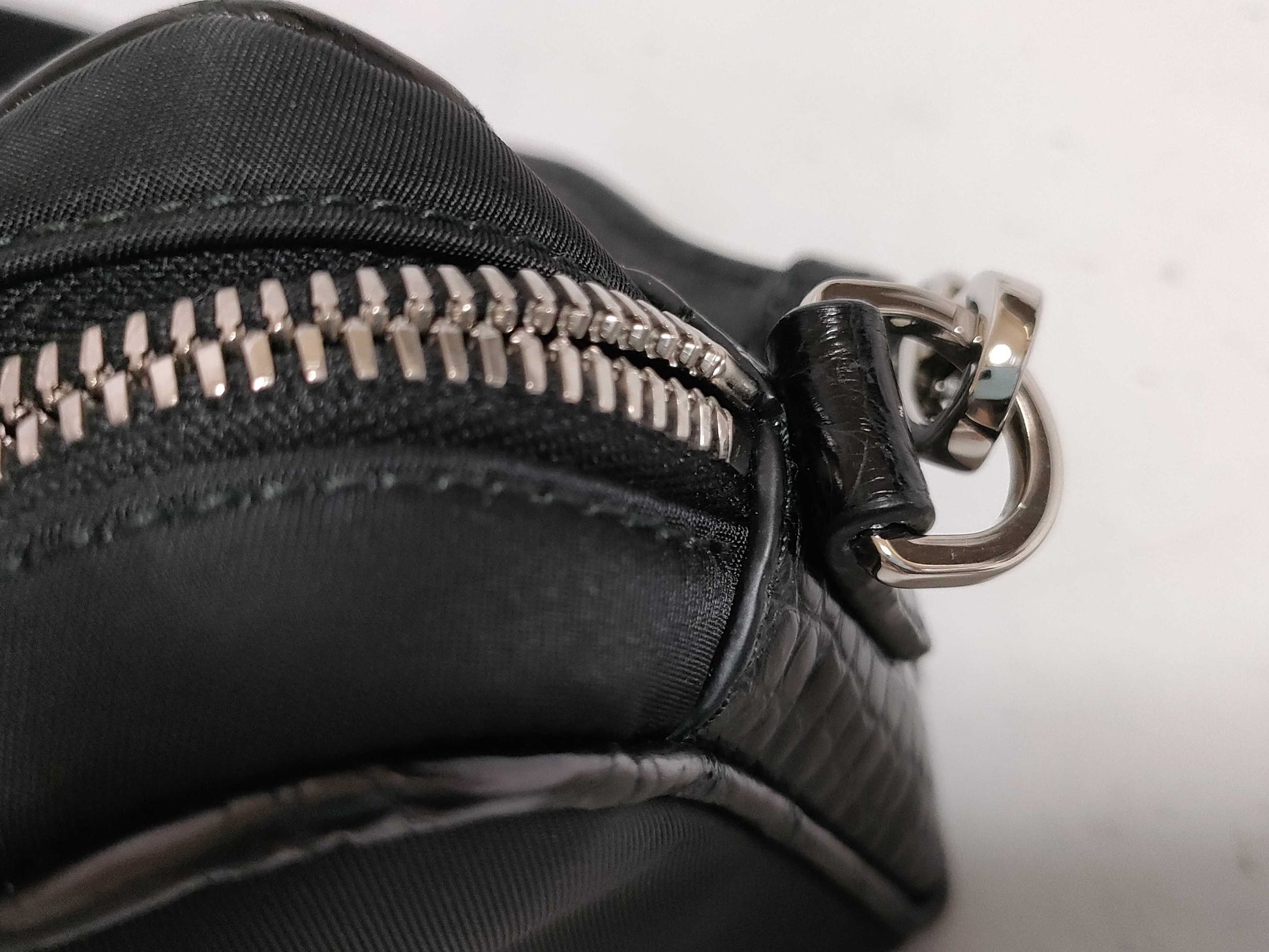 PRADA Nylon Shoulder Bag 2VH172 Black Shoulder Bag