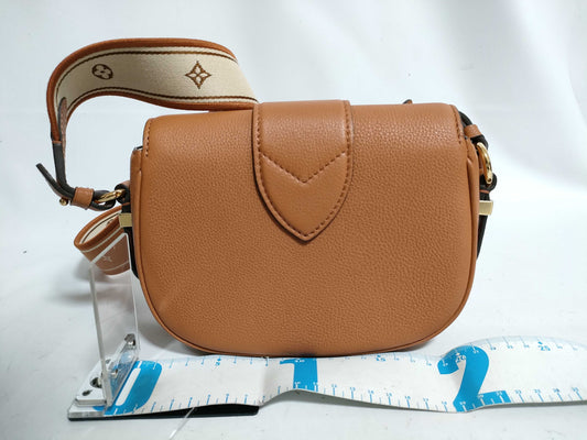 LOUIS VUITTON Tryon Leather M58968 Pont Neuf Soft MM NFC Shoulder Bag