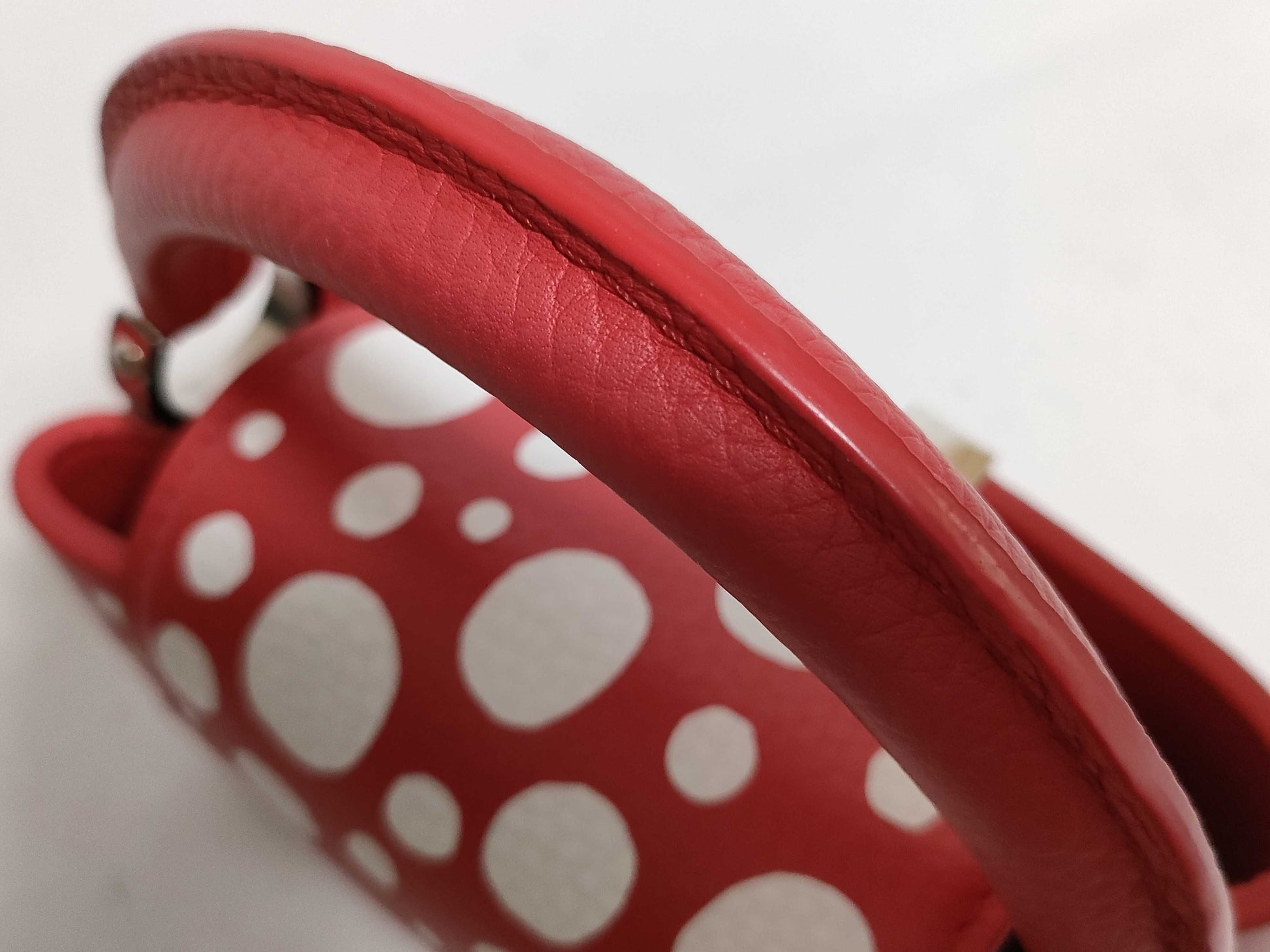LOUIS VUITTON Yayoi Kusama Capucine M21692 NFC Shoulder Bag