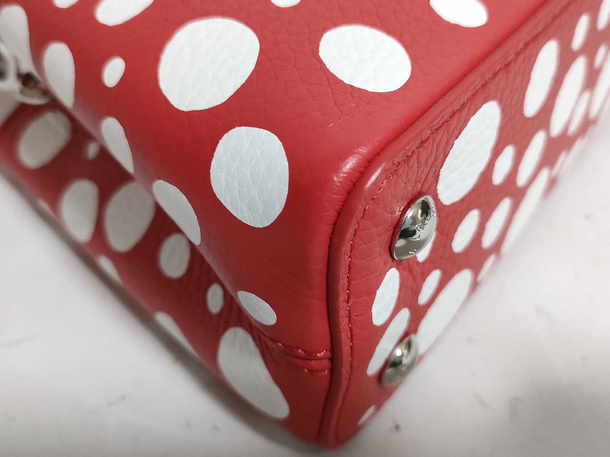 LOUIS VUITTON Yayoi Kusama Capucine M21692 NFC Shoulder Bag