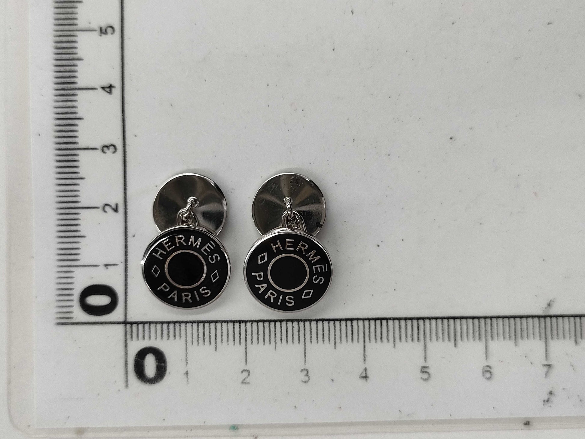 HERMES Cufflinks Tie Pins Cufflinks